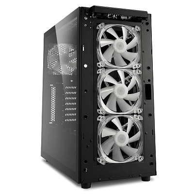 Корпус ПК без БП Sharkoon TG6M RGB 