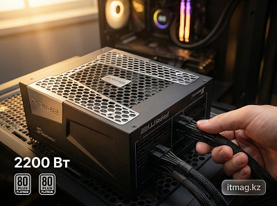  Блок питаня ATX Seasonic Prime PX-2200, 2200W, 80PLUS Platinum, ATX3.0 (SRP-PPX222-A5A22ST)