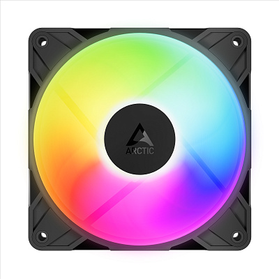 Кулер для корпуса ARCTIC P12 Pro Reverse A-RGB, Black (ACFAN00322A)