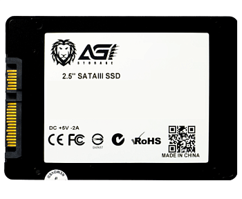 Накопитель твердотельный AGI AGI1K0GIMAI238 SSD, 2.5 QLC, 1000GB (AGI1K0GIMAI238)