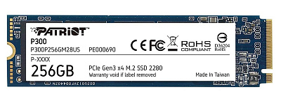 Твердотельный накопитель SSD M.2 NVME Patriot  256GB P300&nbsp;(P300P256GM28)