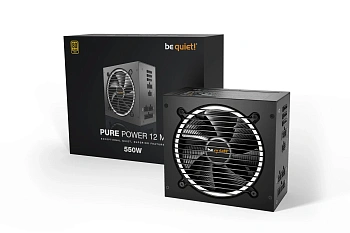 Блок питания ATX 550W be quiet! Pure Power 12 M,Black (BN341)