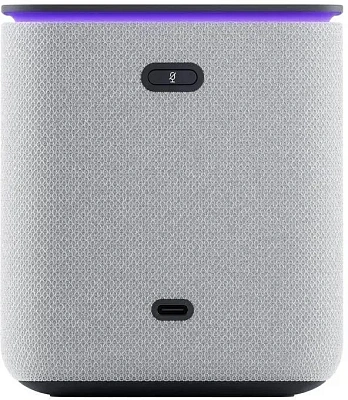 Умная колонка Яндекс.Станция Миди с Zigbee, Серая (YNDX-00054GRY)