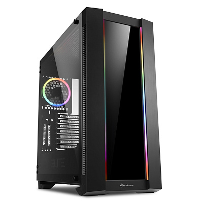 Корпус ПК без БП Sharkoon ELITE SHARK CA200G  (ELITE SHARK CA200G)