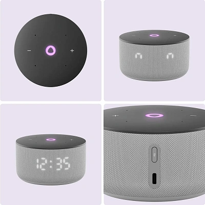 Умная колонка Яндекс Станция Мини 3 Серый (YNDX-00027GRY)