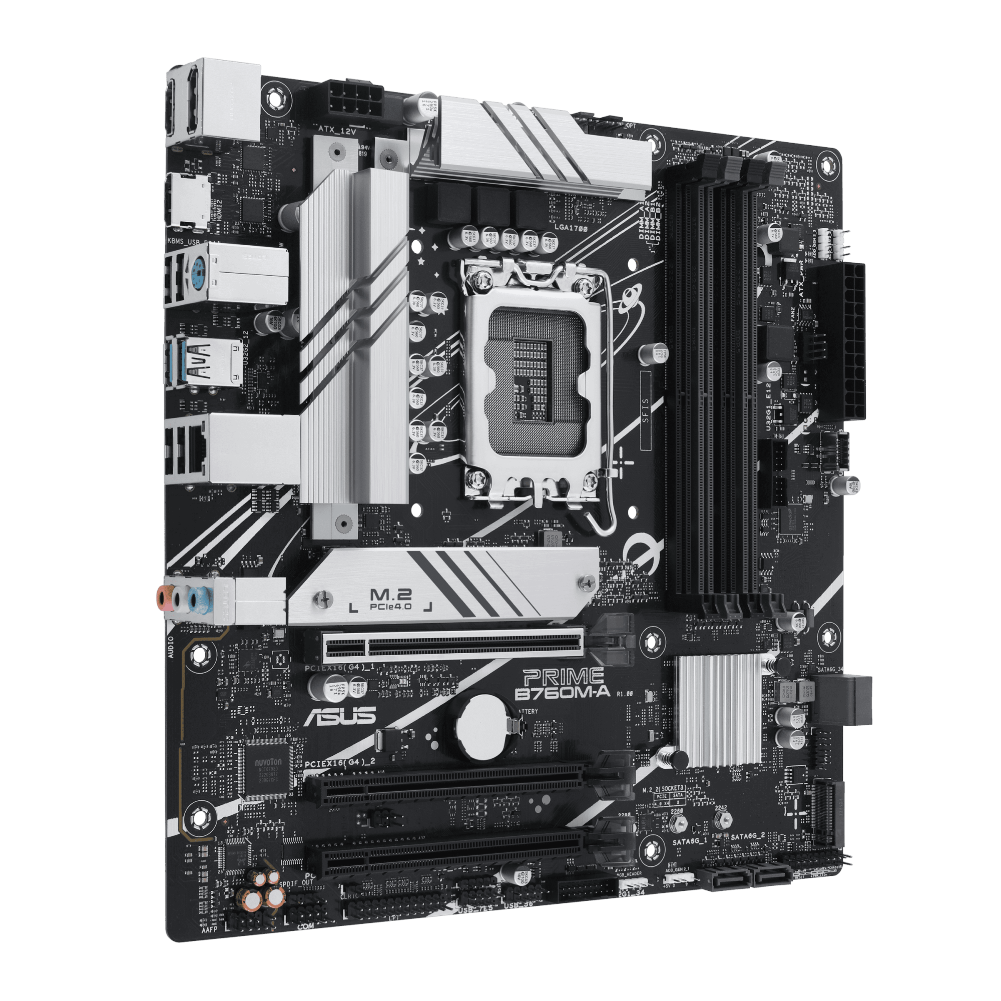  Материнская плата ASUS Prime B760M-A-CSM (90MB1EK0-M0EAYC/90MB1EK0-M1EAYC)