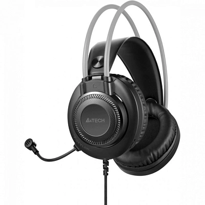 Наушники+микрофон A4tech Fstyler FH200U-Grey Fstyler USB (FH200U-Grey)