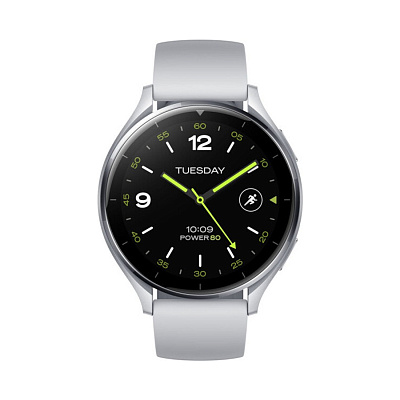 Смарт часы Xiaomi Watch 2 Silver Case With Gray TPU Strap (M2320W1)