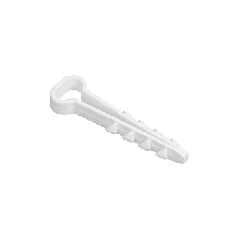 Дюбель-Хомут Deluxe СП 5-8 мм (Б) (100 штук в упаковке) (Dowel clamp 5-8mm nylon white,по 100 Pieces)