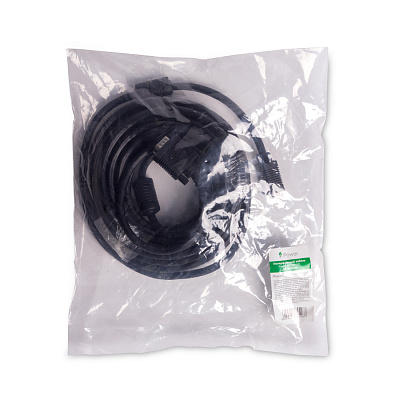 Интерфейсный кабель iPower VGA 15M/15M 10 м, 1 в. (iPiVGAMM100)
