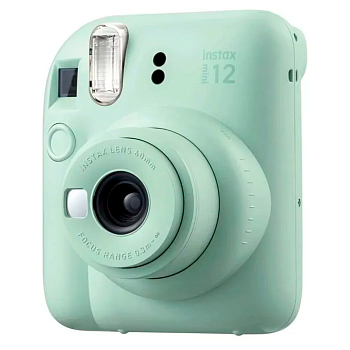 Фотоаппарат моментальной печати FUJIFILM INSTAX MINI 12 BUNDLE СLEAR CASE + L10PK GREEN (N0000003916)