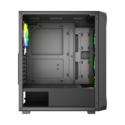 Корпус Wintek Tornado Pro PS195-B-M TG, чёрный (PS195-B-M TG)