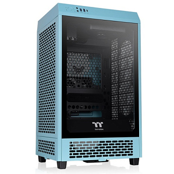 Компьютерный корпус Thermaltake The Tower 200 Turquoise Mini Chassis (CA-1X9-00SBWN-00)