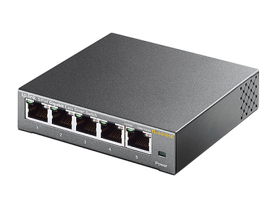 Коммутатор Easy Smart GbE  5-портовый Tp-Link TL-SG105E (TL-SG105E(UN))