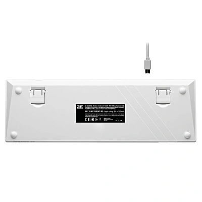 Клавиатура 2E Gaming KG380 RGB, Blue switch, Usb, White (2E-KG380UWT-BL)