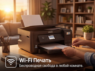 МФУ Epson L6260, Wi-Fi (C11CJ62404)
