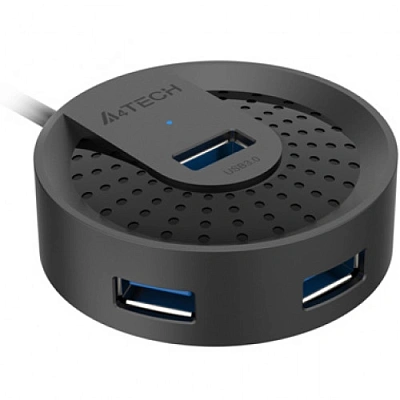 USB Хаб A4tech HUB-30-Black (HUB-30-Black)