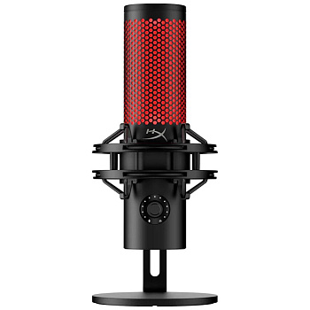 Настольный микрофон HyperX 872V1AA QuadCast 2 на подставке черный (872V1AA)