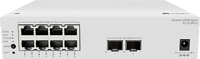 Коммутатор Huawei S210-8P2J PoE  ()