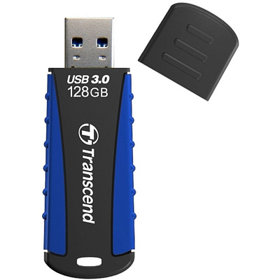 USB Флеш 128GB 3.0 Transcend TS128GJF810 черный (TS128GJF810)