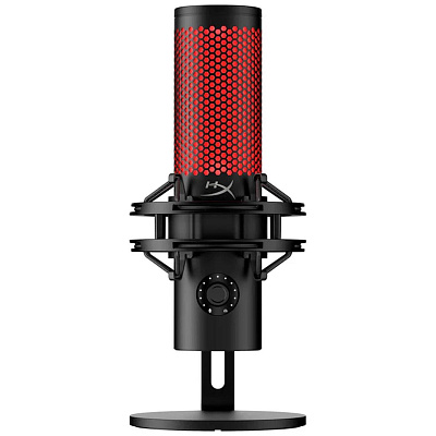 Настольный микрофон HyperX 872V1AA QuadCast 2 на подставке черный (872V1AA)
