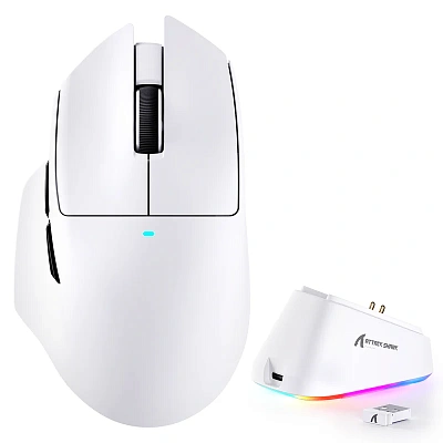 Мышь Attack Shark V6 White (V6 White)