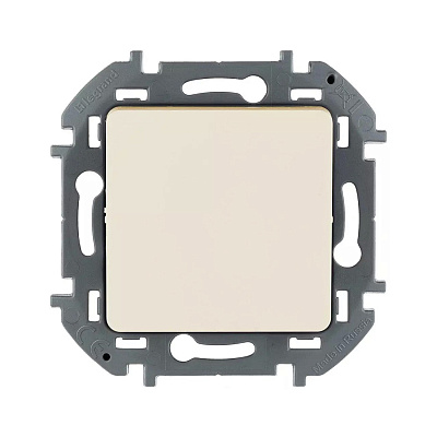Переключатель одноклавишный Legrand 673651 Inspiria с/у слоновая кость (673651)