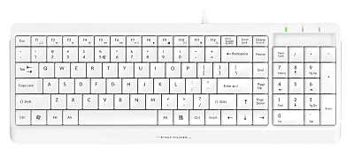 Клавиатура+мышь A4tech Fstyler F1512S-White Fstyler USB (F1512S-White Fstyler)