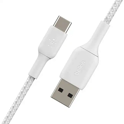 Кабель интерфейсный Belkin BOOST CHARGE™ USB-A to USB-C 2м (CAB002bt2MWH_ (CAB002bt2MWH)