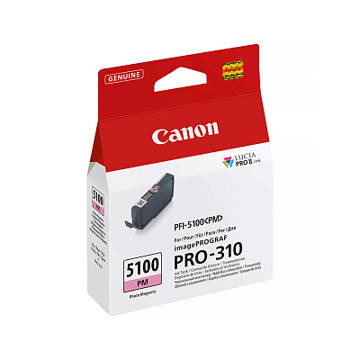 Чернильный картридж Canon PFI-5100 Photo Magenta (6957C001AA)