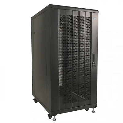 Серверный шкаф напольный Pixietech 24U, перфорированная дверь (PXT-20-246080-54)