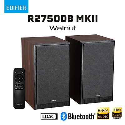 Акустическая система Bluetooth Edifier R2750DB MKII Walnut (R2750DB MKII Walnut)