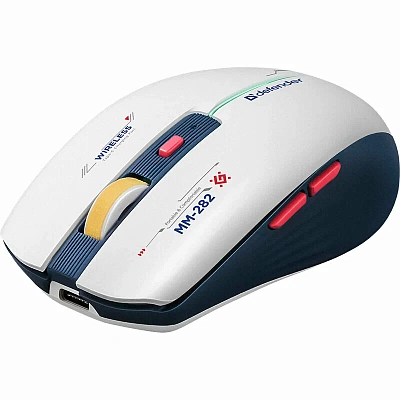 Мышь Defender Dila MM-282, White-Blue, (52282)
