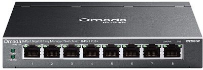 Коммутатор TP-Link Omada ES208GP (ES208GP(UN))
