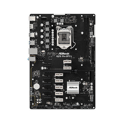 Материнская плата ASRock Q270 PRO BTC+ (Q270 PRO BTC+)