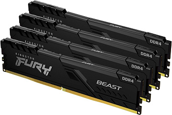 Модуль памяти Kingston Fury Beast KF432C16BB1K4/64 DDR4 DIMM 64Gb KIT (4x16) 3200 MHz (8473302008) (KF432C16BB1K4/64) Модуль памяти Kingston Fury Beast KF432C16BB1K4/64 DDR4 DIMM 64Gb KIT (4x16) 3200 MHz (8473302008) (KF432C16BB1K4/64)