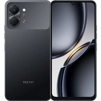Смартфон Tecno Spark Go 3, 4/128GB - Ink Black (KN3/4/128GB/INK BLACK)
