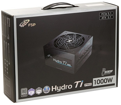 Блок питания ATX 1000W FSP Hydro PTM Ti Pro HTI-1000M, Titanium (PPA10A3811)
