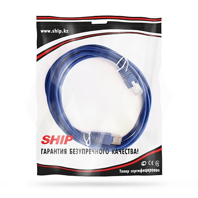 Патч Корд SHIP Cat.5e FTP LSZH RJ-45 3 м S4025BL0300-P (S4025BL0300-P)