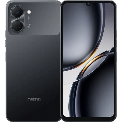Смартфон Tecno Spark Go 3, 4/128GB - Ink Black (KN3/4/128GB/INK BLACK)