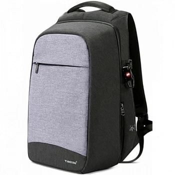 Рюкзак для ноутбука 15.6" Tigernu T-B3335, Grey, Оксфорд/Полиэстер (T-B3335 GREY)