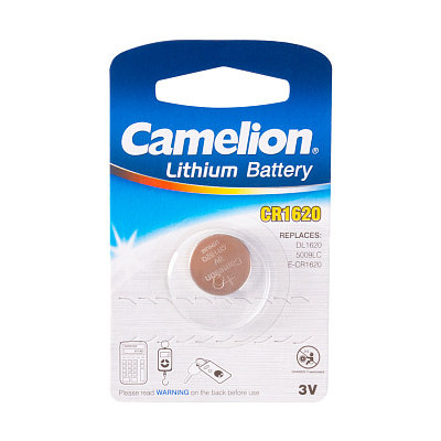 Батарейка CAMELION Lithium CR1620-BP1 (CR1620-BP1)