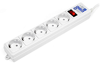 Сетевой фильтр Power Cube B, SPG-B-6-White, 1,9m, 5 розеток (SPG-B-6-WHITE)
