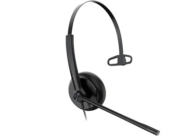 Гарнитура Yealink YHS34 Mono, Проводная, QD, RJ9 (YHS34 Mono)