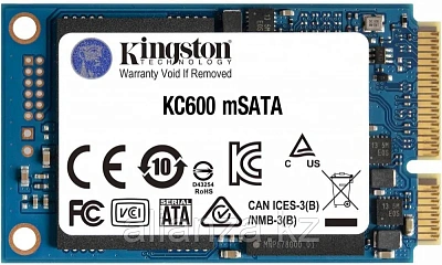 Твердотельный накопитель SSD 512 Gb mSATA 3.0 Kingston SKC600MS/512G 3D TLC (SKC600MS/512G)