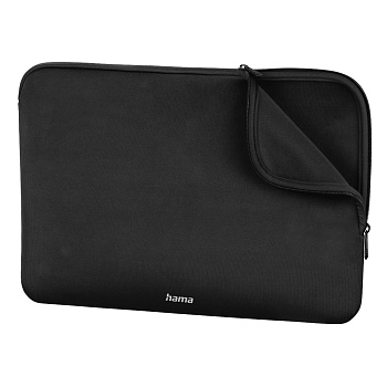 Чехол для ноутбука Hama Neoprene, 15.6", Black (00216505)
