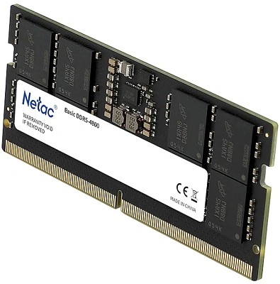 Оперативная память Netac Basic DDR5 8ГБ 4800МГц (NTBSD5N48SP-08)