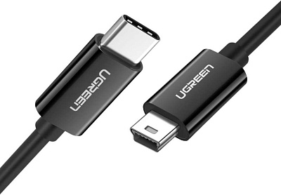 Кабель USB С - mini USB, 480Mbps, 1m. US242 (50445)