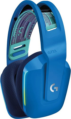 Беспроводная гарнитура Logitech G733 lightspeed, синий 981-000943 (981-000943)