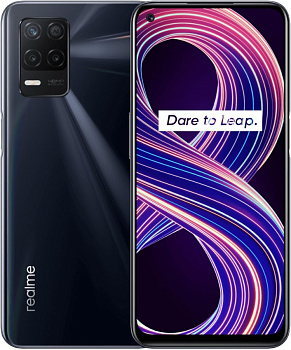 Смартфон realme 8, 8/128GB - Cyber Black (RMX3085/128/BLACK)